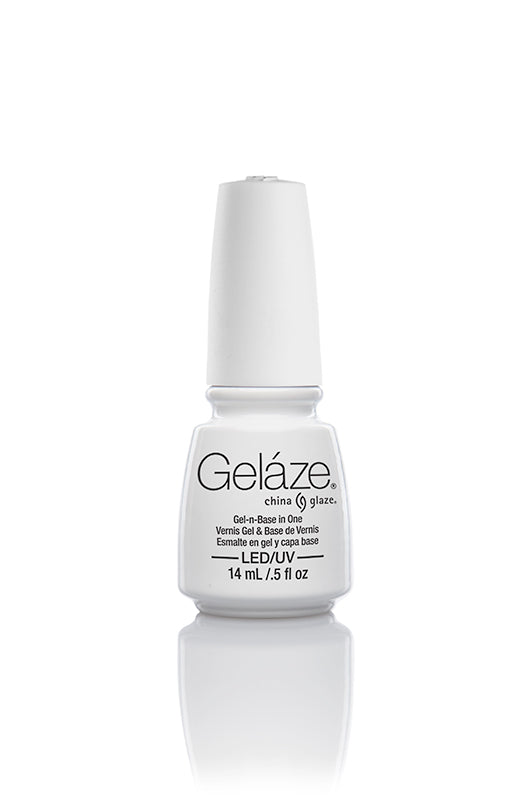 China Glaze Gelaze, White on White 0.5 fl oz