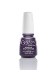 Gel coating of colorant for nails in a 0.5-ounce glass bottle from China Glaze - Gelaze in Avalanche variant