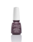 Gelaze China Glaze nail base coat with Below Deck color variant in facing forward position