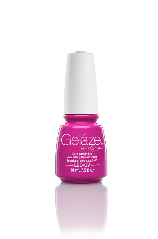 China Glaze Gelaze, Purple Panic 0.5 fl oz