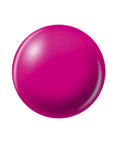 Bright fuschia of a ball with white light reflection nail polish sample color swatch