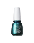 Front view of a unique powder coated 14ml bottles of nail coat from China Glaze - Gelaze in Deviantly Daring shade