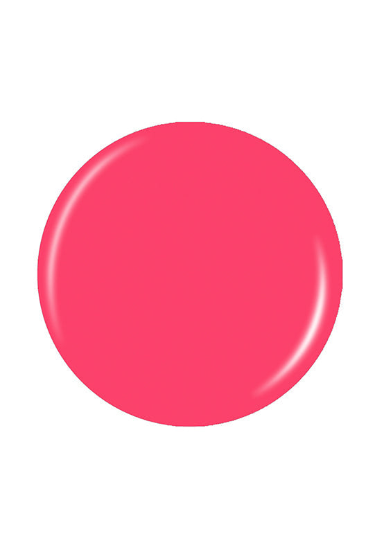 Bright pink vector circle badge sample color Pantone lay in white background