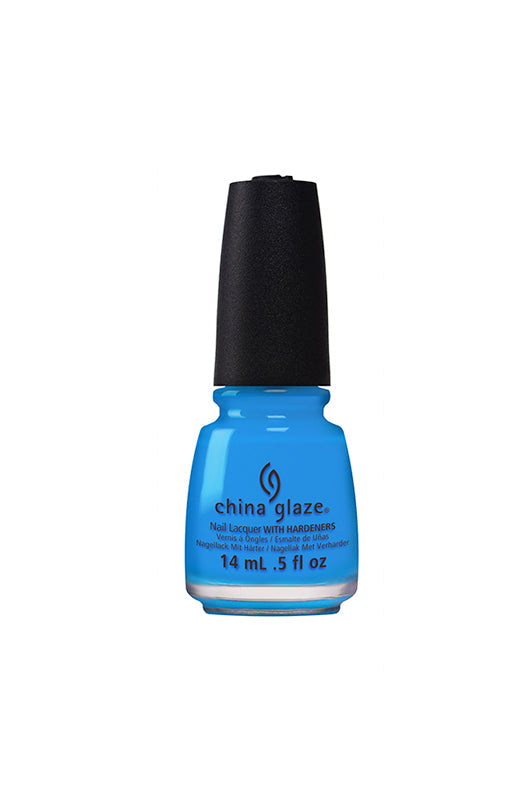 China Glaze Nail Lacquer, DJ Blue My Mind 0.5 fl oz