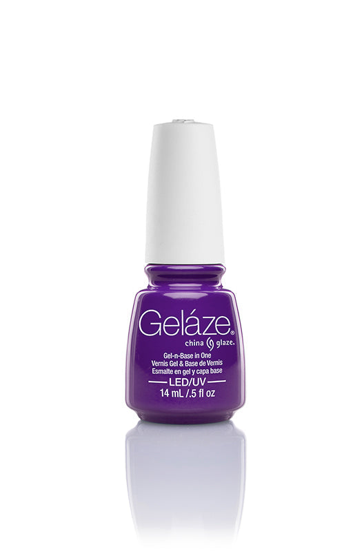 China Glaze Gelaze, Plur-Ple 0.5 fl oz
