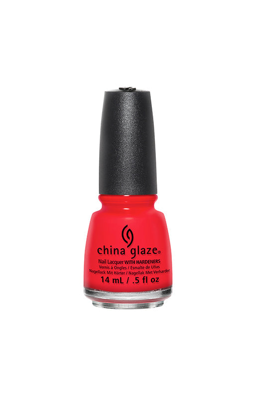 China Glaze Nail Lacquer, the Heat Is on 0.5 fl oz