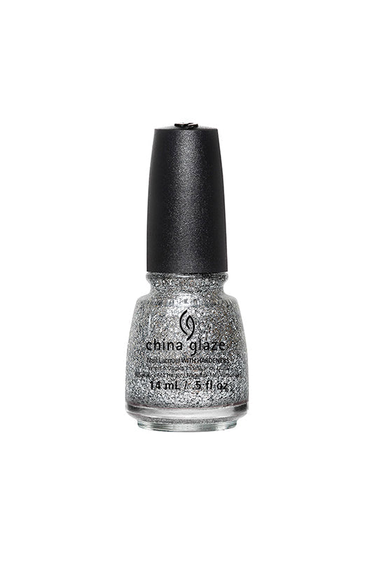 China Glaze Nail Lacquer, Silver of Sorts 0.5 fl oz