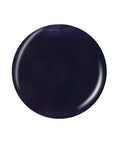 Indigo blue circle shape color swatch sample isolated in white background