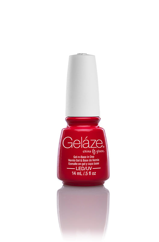 China Glaze Gelaze, Hot Flash, 0.5 fl oz