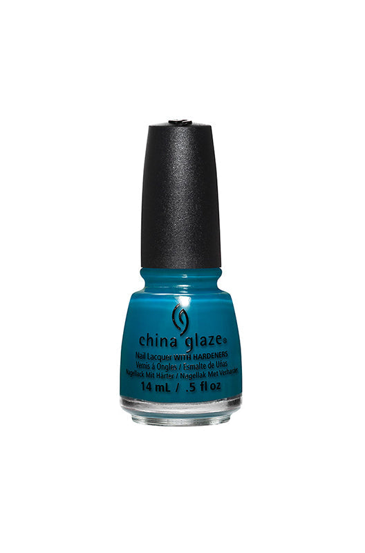 China Glaze Nail Lacquer, Jagged Little Teal 0.5 fl oz