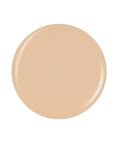 A round shape color swatch of China Glaze nail polish with nude color shade