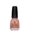0.5-ounce bottle of China Glaze Nail Lacquer, A Whole Latte Fun! color variant