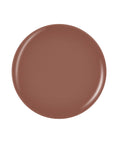 Glossy Creamy brown round shape in vector illustration