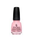 0.5- ounce Pink nail polish bottle with black lid and text detail from China Glaze Nail Lacquer, My Sweet Lady variant