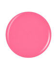 Vector bright pink shade nail lacquer sample color swatch in white background