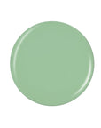 Pastel color of circle shape sample swatch drop isolated in white background