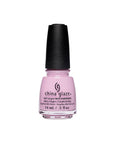 Pale pink nail polish bottle from China Glaze Nail Lacquer collection with Are You Orchid-ing Me? color variant