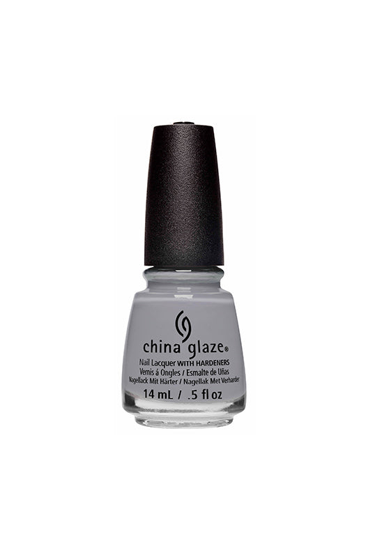 Front face of an 0.5-ounce bottle of China Glaze Nail Lacquer, Street Style Princess shade