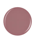 Vector nude brown nail polish sample color swatch isolated in white background