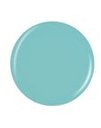 A circle with cornflower blue color sample color swatch in white color backdrop