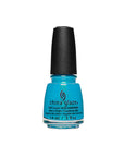 China Glaze nail lacquer in Mer-made for bluer water hue color variation with 0.5-ounce capped bottle