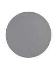 Gray circle color swatch drop isolated in white background