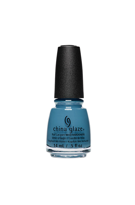 China Glaze Nail Lacquer glass bottle in Sample Sizing Me Up variant with 0.5-ounce bottle size