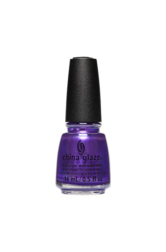 Frontage 0.5-ounce bottle of China Glaze nail lacquer in Spoil Me Royale color shade