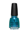 A comprehensive view of China Glaze Nail Lacquer,Secret Rendez-Blue 0.5 fl oz