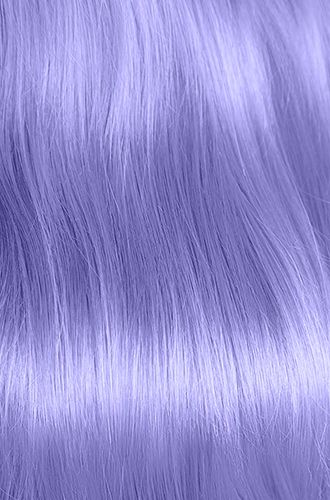 Lavender Hair Swatch – Shiny, smooth, and lavender hair color achieved with Punky Colour Lavenderapturous shampoo.