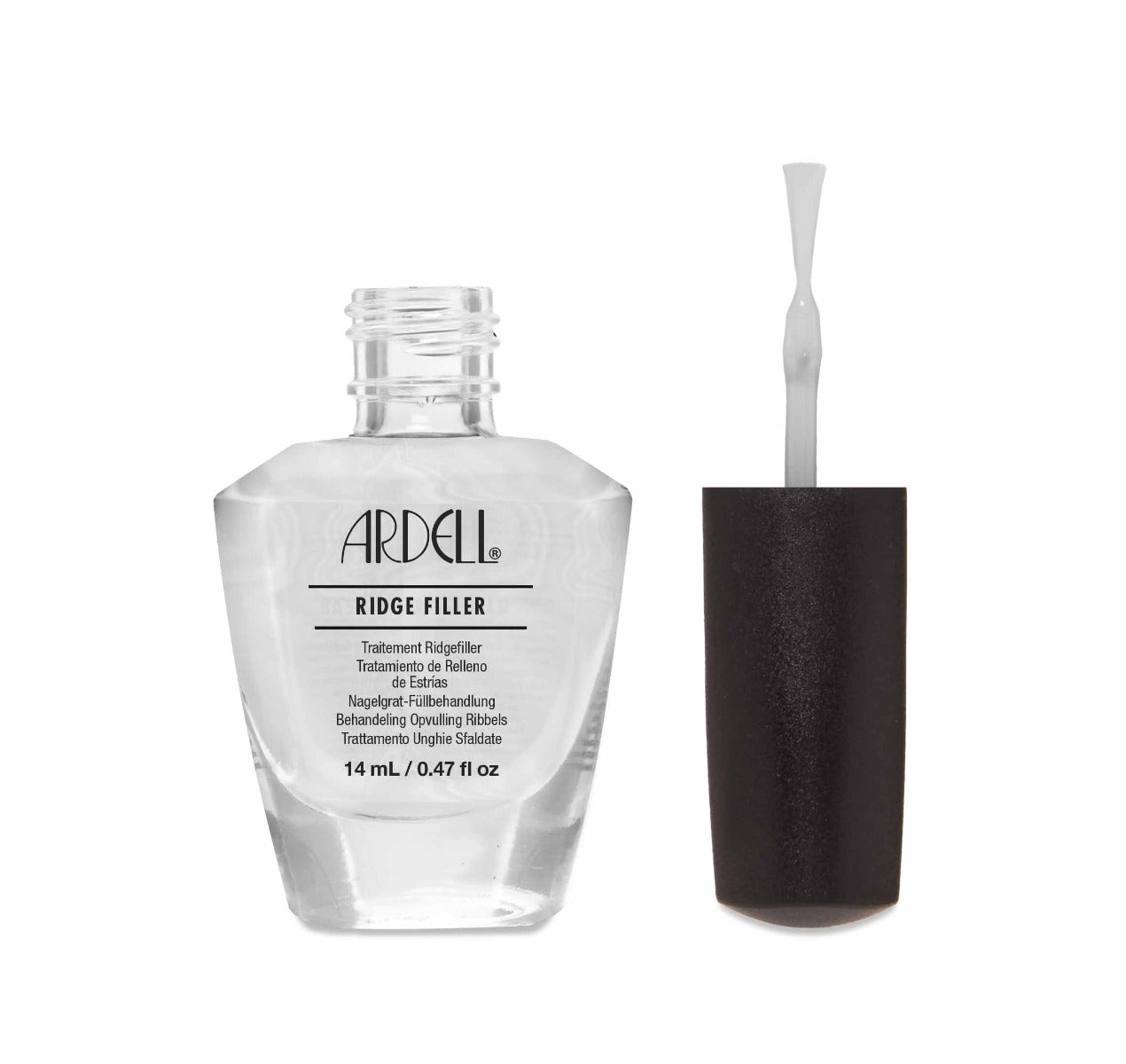 Uncapped bottle of Ardell Ridge Filler Treatment