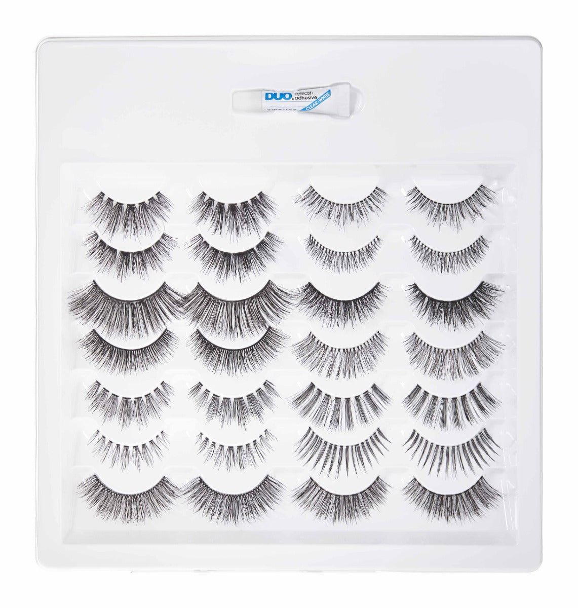 Ardell False Eyelash Variety Pack ƒ?? A multi-pack of Ardell false lashes with different styles for customizable eye looks.