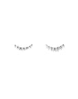 Ardell spiky false eyelashes for a dramatic, bold lash look.