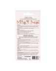 Back details of Ardell Nail Addict Gel strips packaging