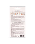 Back side of Nail Addict Gel Nail Strips packaging.