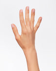 A lady's hand with nail color