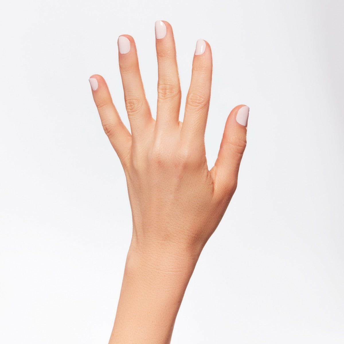 A woman's hand with nail lacquer.
