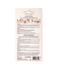 Back details of Gel Nail Strips packaging box.