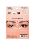 Back of 4 pair of lashes in packaging