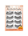 4 pair of lashes in packaging