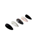 Set of Ardell Nail Addict Marble and Diamonds artificial nails