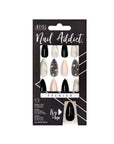 Front of Ardell Nail Addict Marble and Diamonds color shade retail box