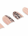 Ardell Nail Addict Premium Nail Set, Cheetah Accent artificial nails