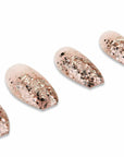 Ardell Nail Addict Premium Nail Set, Dripping in Gold artificial nails