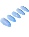 5 nails on a white background