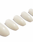 A set of Ardell, Nail Addict Natural Ballerina variant isolated in white color background