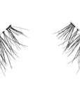 Pair of Ardell Naked Lash 425 false lashes side by side featuring soft and comfortable Invisiband lash band