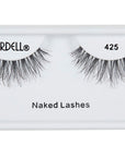 Pair of Ardell Naked Lash 425 faux lashes in inner packaging labeled "Ardell", "425", & "Naked Lashes"