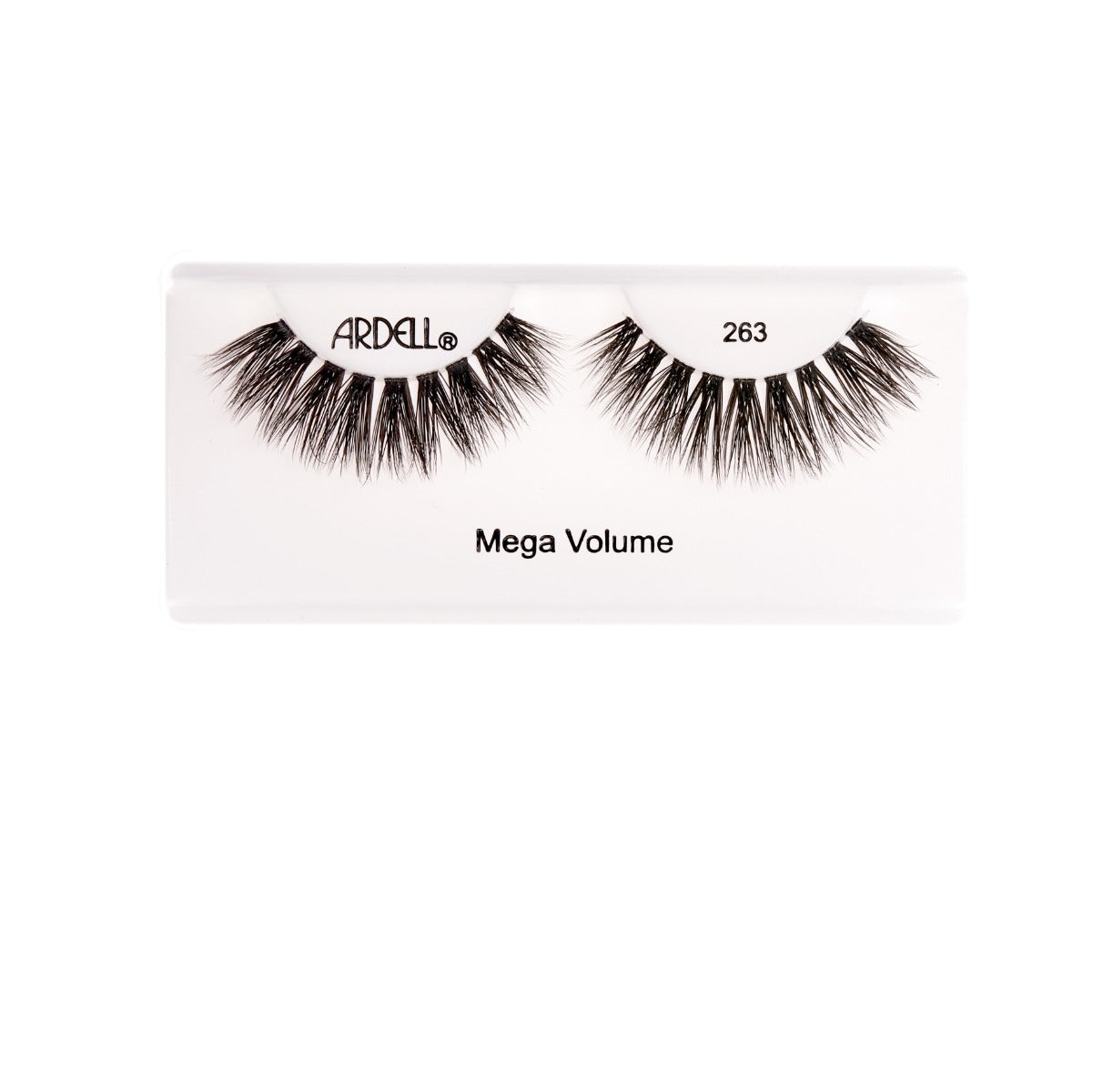 Ardell Mega Volume Lashes 263 ƒ?? Dramatic, multi-layered false lashes with intense volume for bold, eye-catching looks.