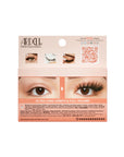 Back details of Ardell Big Beautiful Lashes Servin packaging with image illustration of its How to Use instruction